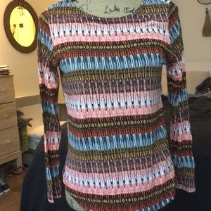 Long Sleeved H&M Patterned Tee